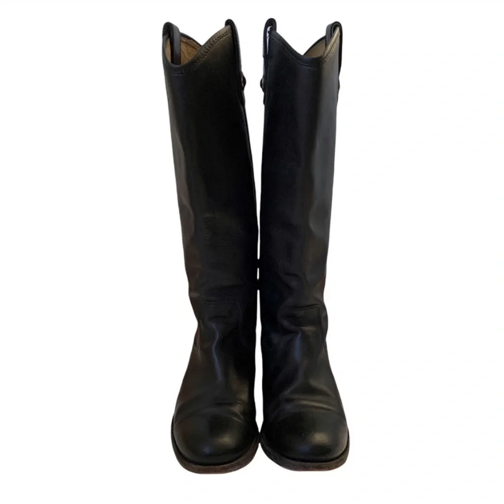 Frye Melissa Button Lug Boots - Picture 2 of 13